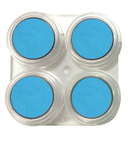 Maquillaje al agua 2,5ml Azul 302 x4 unidades