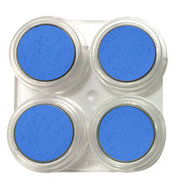 Maquillaje al agua 2,5ml azul 303 x4 unidades