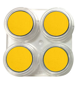 Maquillaje al agua 2,5ml amarillo 203 x4 unidades