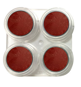Maquillaje al agua 2,5ml rojo Burdeos 504 x4 unidades