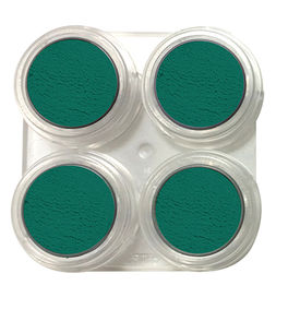 Maquillaje al agua 2,5ml verde 401 x4 unidades