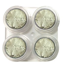 Maquillaje al agua metálico 2,5ml Plata 701x 4 unidades