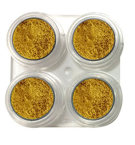 Maquillaje al agua metálico 2,5ml 702 Oro x 4 unidades