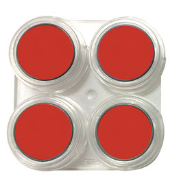 Maquillaje al agua FLUOR 2,5ml 530 Naranja x4 unidades