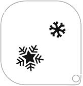 PLANTILLA 36 ESTRELLAS NAVIDAD A5