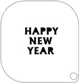 PLANTILLA 33   HAPPY NEW YEAR  A5