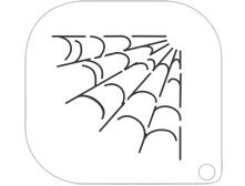 PLANTILLA  74 TELA DE ARAÑA A5