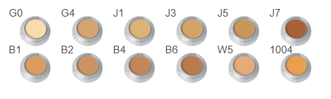 Paleta bases en crema V12