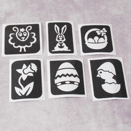 TEMPORARY TATTOO STENCIL SET SPRING/EASTER