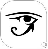 STENCIL 222 OJO EGIPCIO A5