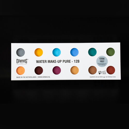 Paleta maquillaje al agua B12 (12x2,5ml)