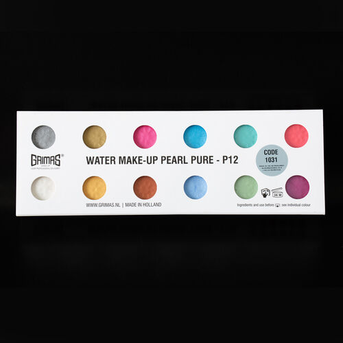 Paleta maquillaje al agua P12