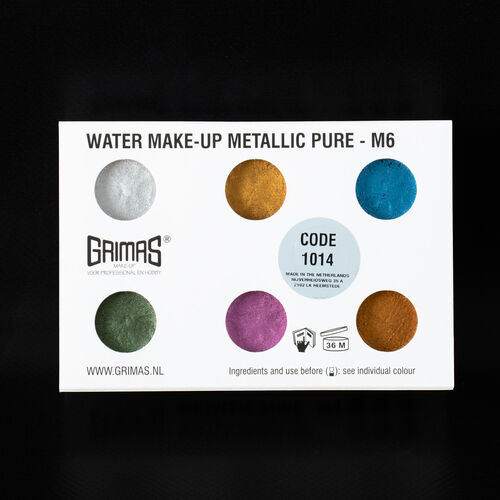 Paleta maquillaje al agua M6