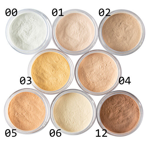 Polvos sueltos de color 01 50gr Soft Pink