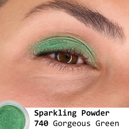 SPARKLING POWDER 740  Gorgeous Green