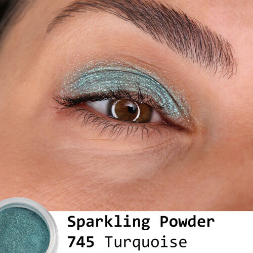 SPARKLING POWDER 745  Turquesa