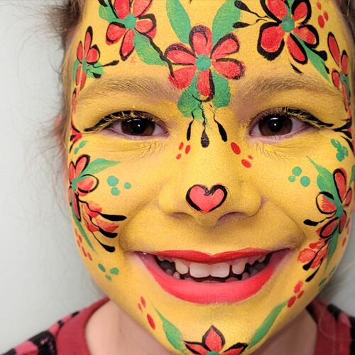 Paleta maquillaje al agua  A12