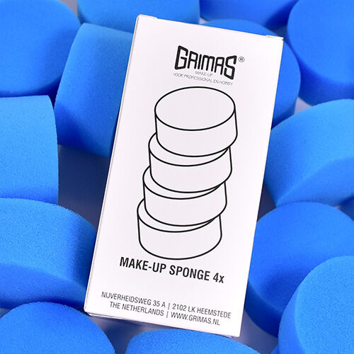 Esponja maquillaje (Redonda) PACK DE 4 UND