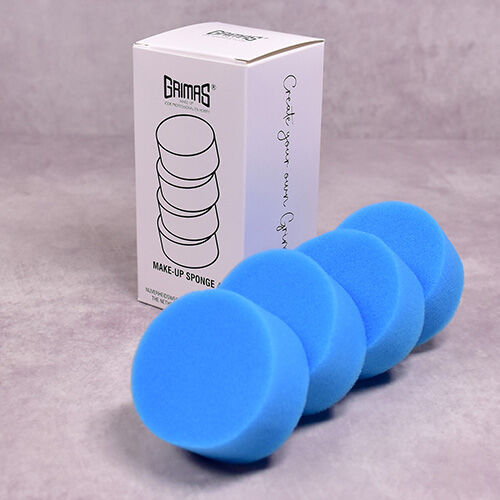 Esponja maquillaje (Redonda) PACK DE 4 UND