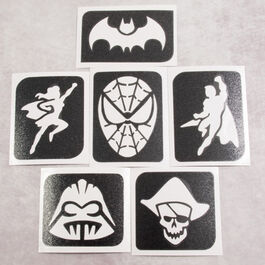 TEMPORARTY TATTOO STENCIL  SET HERO