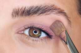 Brocha de pelo natural Polvos/Colorete PO1