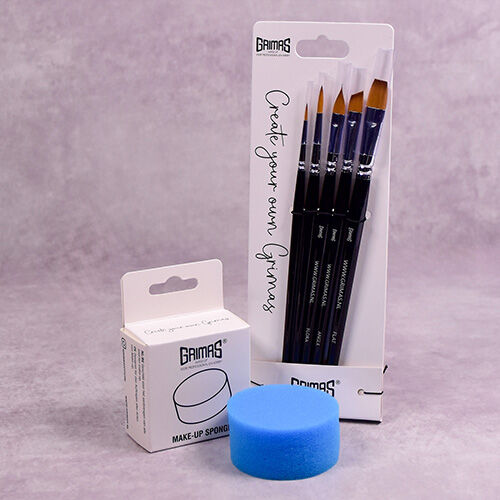 Esponja maquillaje (Redonda) x48 unidades