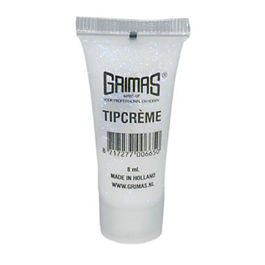 Purpurina en gel (tipcreme) 8ml Blanca- lila 06