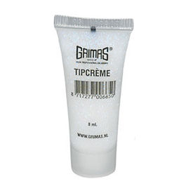 Purpurina en gel (tipcreme) 8ml Blanca- azul 03