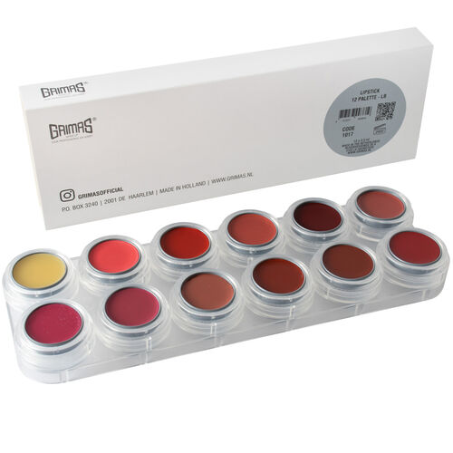 Paleta labiales 12 colores LB