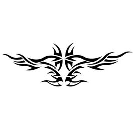 Plantilla G131 Tribal fuego